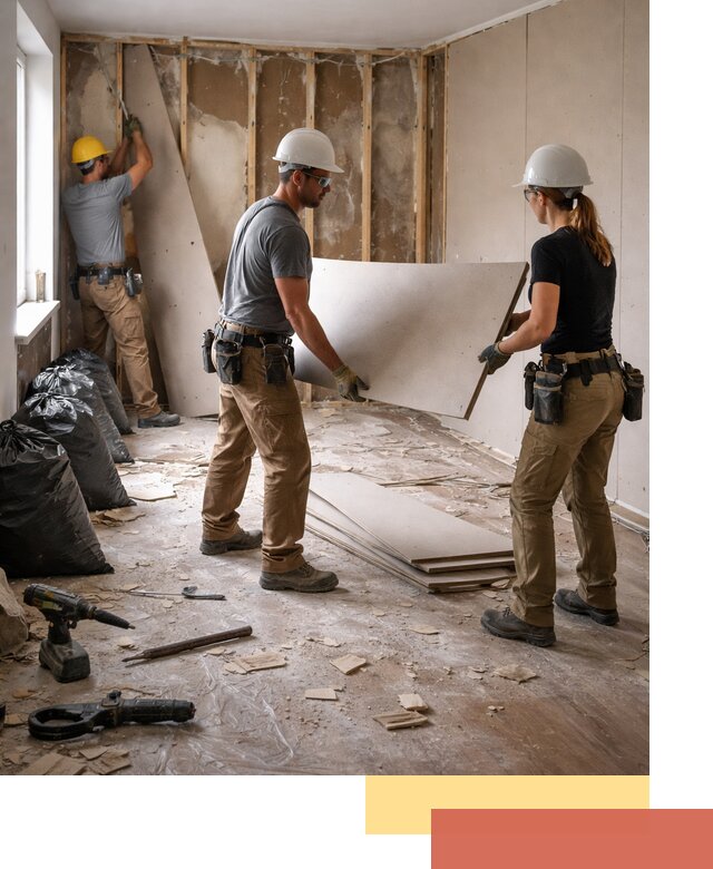 Демонтаж стеновых панелей в Вологде быстро и аккуратно