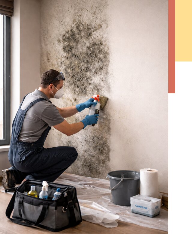 Удаление плесени со стен в Вологде от 2208 руб. — быстро и недорого | ОТДЕЛОЧНИК-Вгд