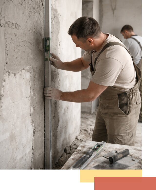 Установка штукатурных маяков в Вологде с гарантией качества