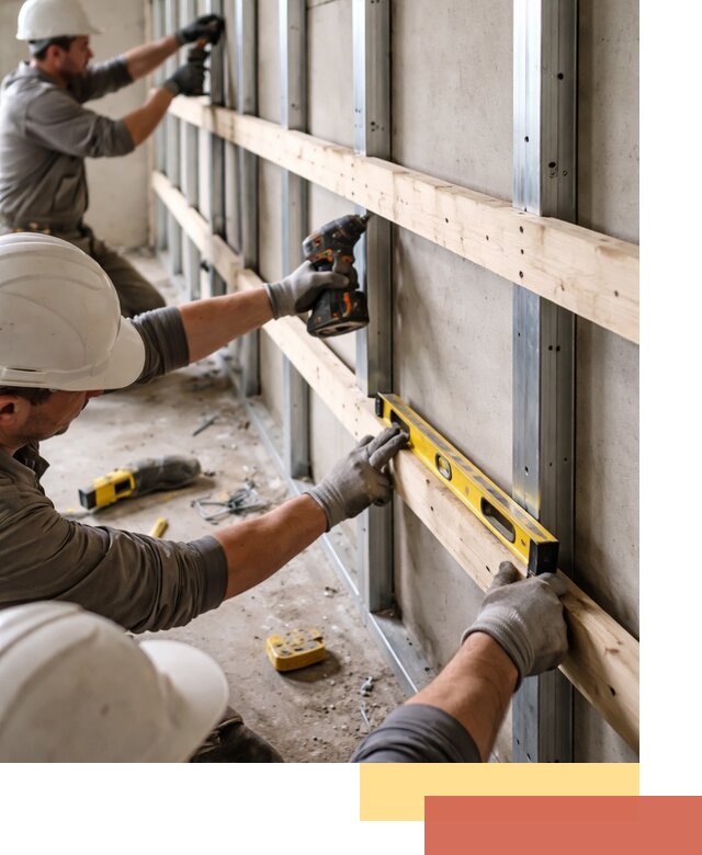 Устройство обрешетки под панели в Вологде