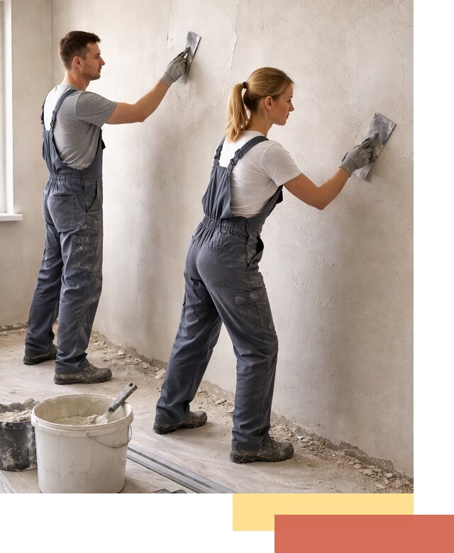 Штукатурка стен под обои в Вологде профессионально и быстро