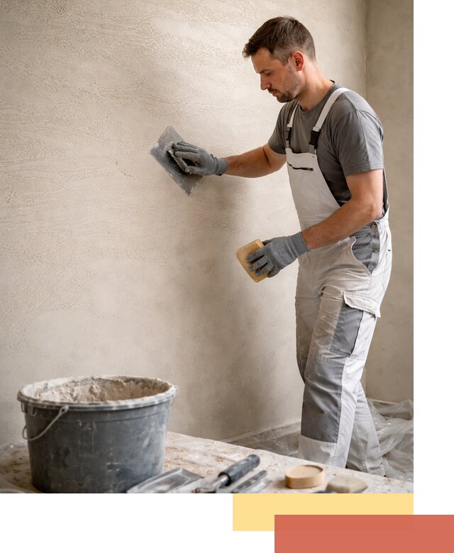 Декоративная штукатурка травертин в Вологде для стен и потолков