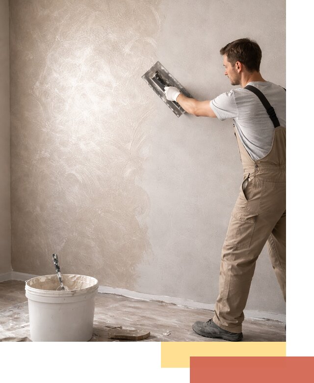 Декоративная штукатурка «Мокрый шелк» под ключ в Вологде