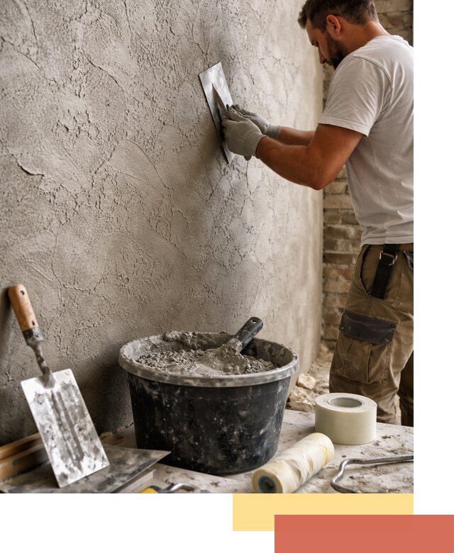 Декоративная штукатурка лофт в Вологде — отделка стен и потолков