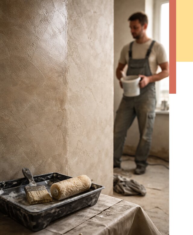 Нанесение воска на штукатурку в Вологде от 3595 руб. | Услуги ОТДЕЛОЧНИК-Вгд