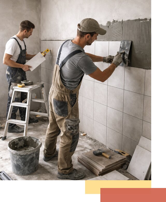 Укладка плитки на стены в Вологде профессионально и надежно