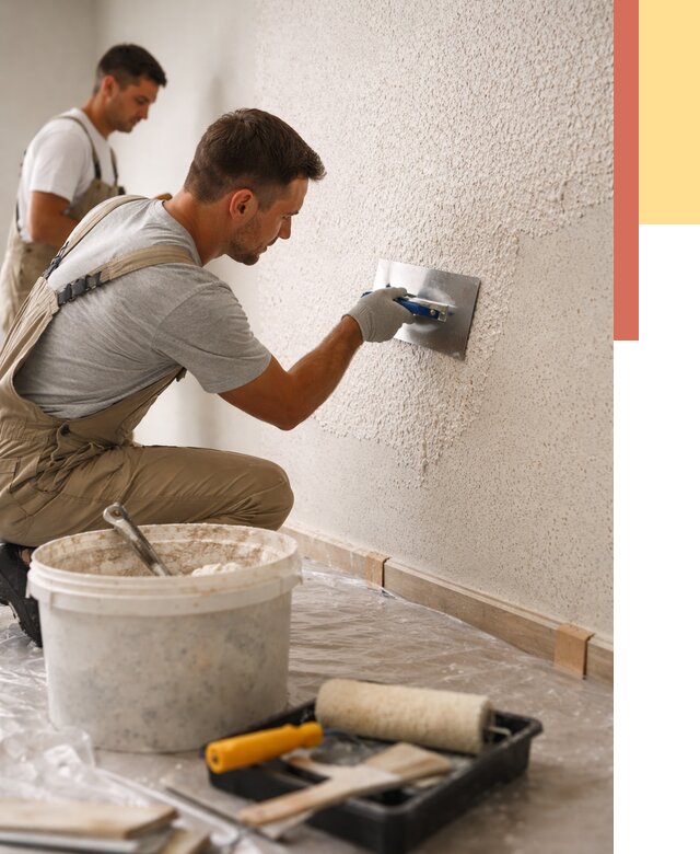 Нанесение жидких обоев в Вологде от 7704 руб./м2 — быстро и недорого | ОТДЕЛОЧНИК-Вгд