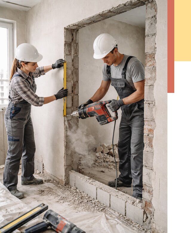Создание проемов в стенах в Вологде от 6677 руб. — алмазная резка и расширение | ОТДЕЛОЧНИК-Вгд