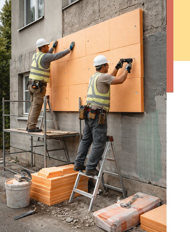 Утепление стен пеноплексом в Вологде от 1900 руб./м2 — быстро и недорого | ОТДЕЛОЧНИК-Вгд
