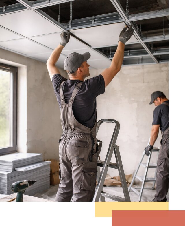 Монтаж кассетного потолка в Вологде качественно и быстро