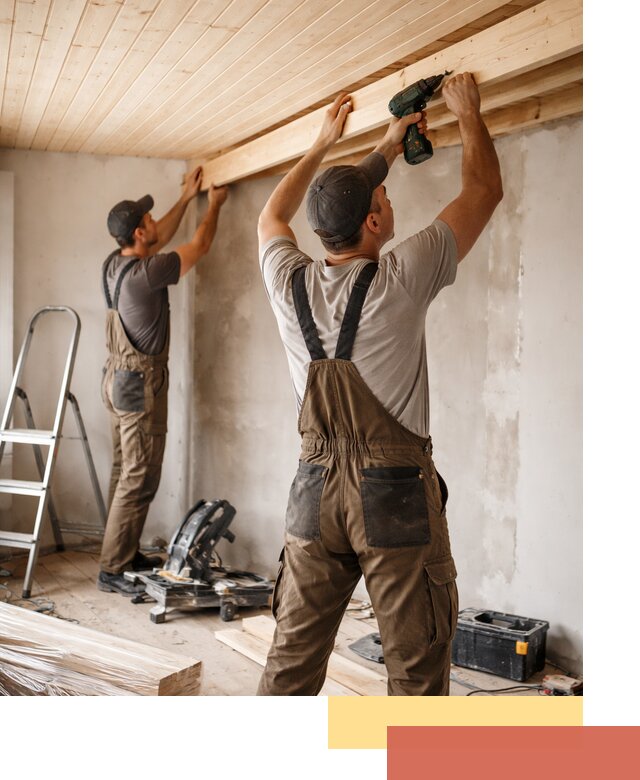 Монтаж потолка из вагонки в Вологде профессионально и аккуратно