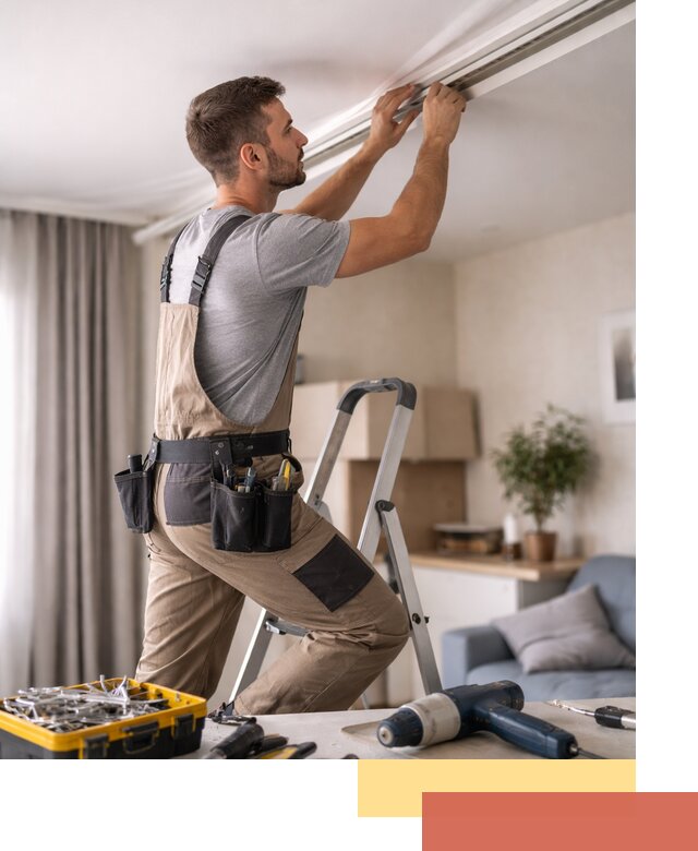 Ремонт натяжных потолков в Вологде — качественно и оперативно