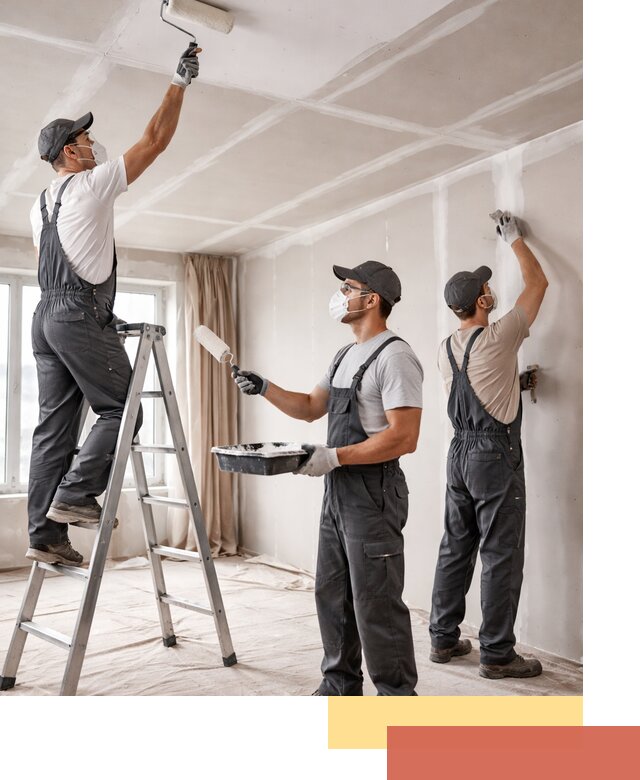 Покраска потолка из гипсокартона в Вологде качественно и недорого