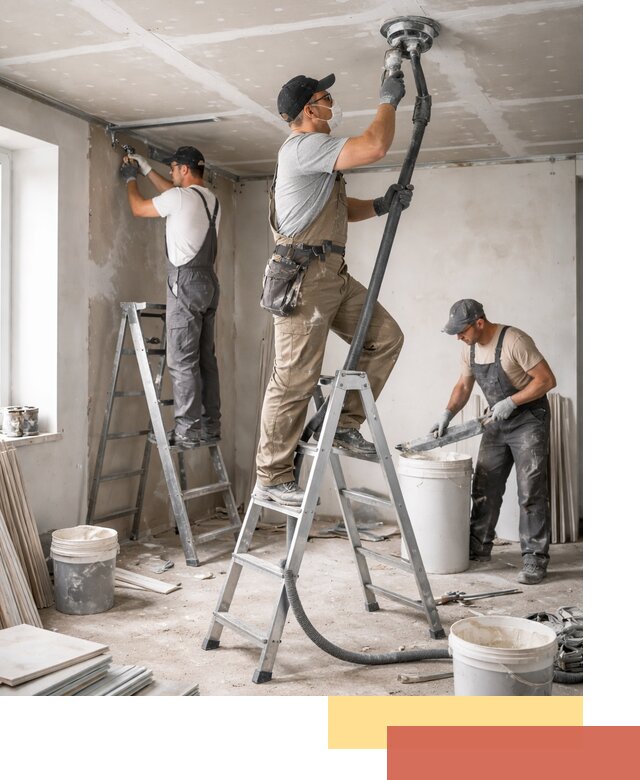 Ремонт потолка из гипсокартона в Вологде: быстрый и качественный монтаж