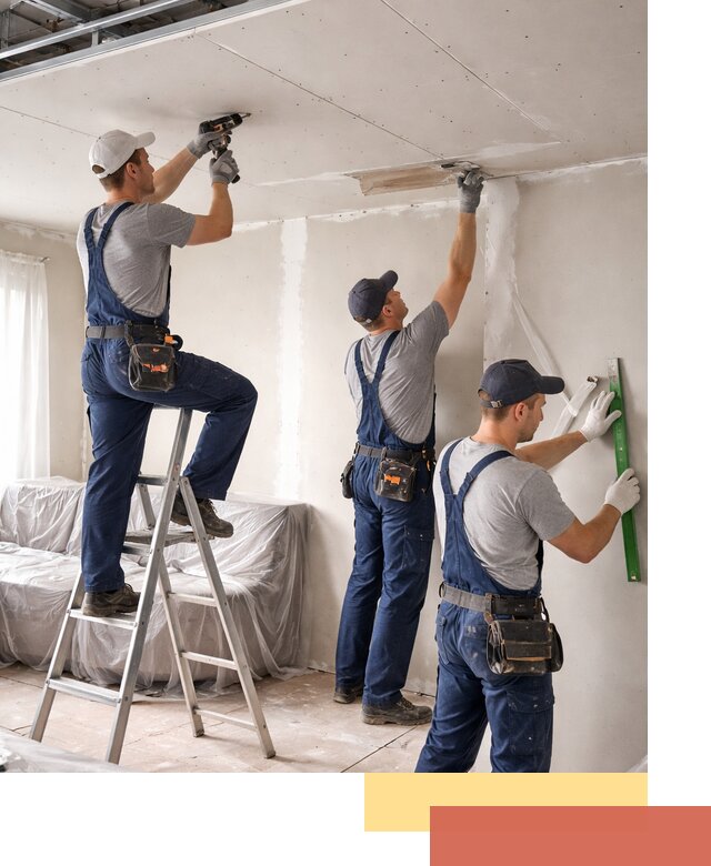 Профессиональная отделка потолка в Вологде быстро и качественно