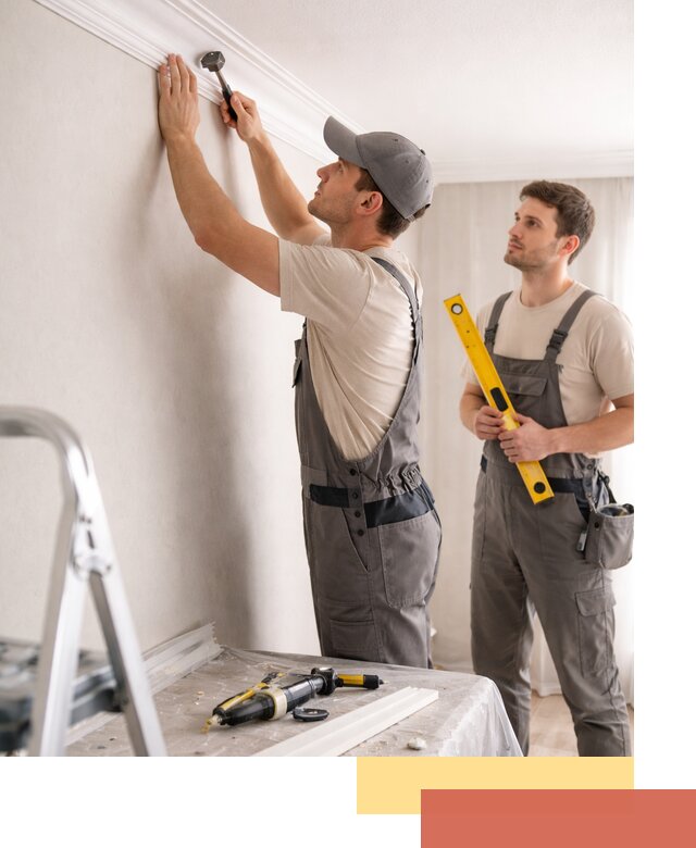 Монтаж потолочного плинтуса в Вологде качественно и быстро