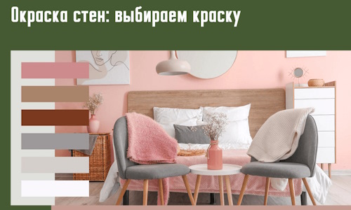 Окраска стен: выбираем краску в Вологде. 